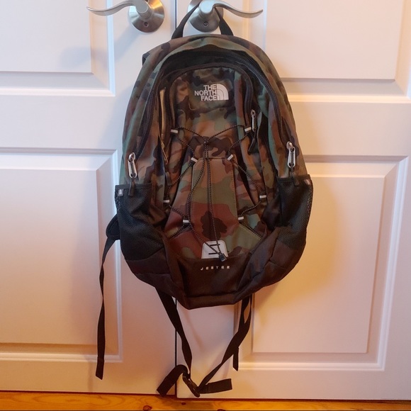North Face Camo Backpack